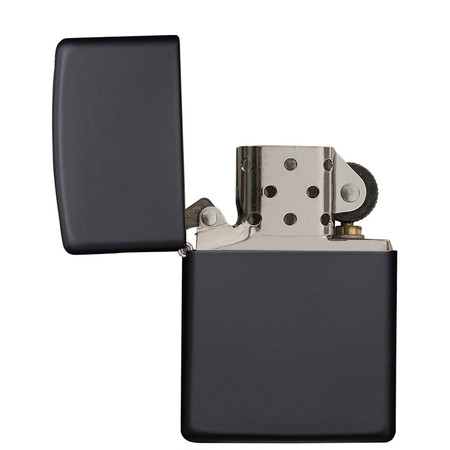 Zippo Classic Black Matte Windproof Lighter 218-002801